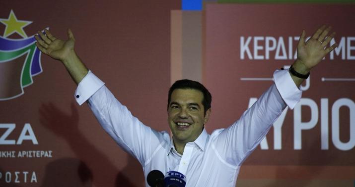 Yunanıstanda yenə Tsipras qalib gəldi